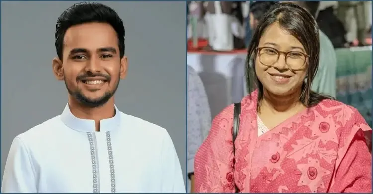 এনসিপির প্রবাসী উপকমিটির প্রধান আসিফ মাহমুদ, উপপ্রধান মনিরা শারমিন