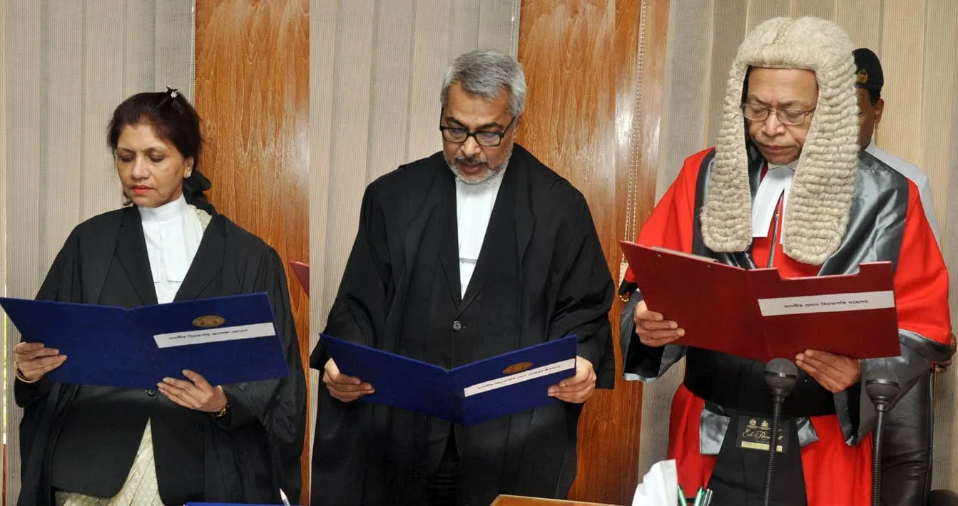 প্রধান বিচারপতি ও বিচারপতিরা