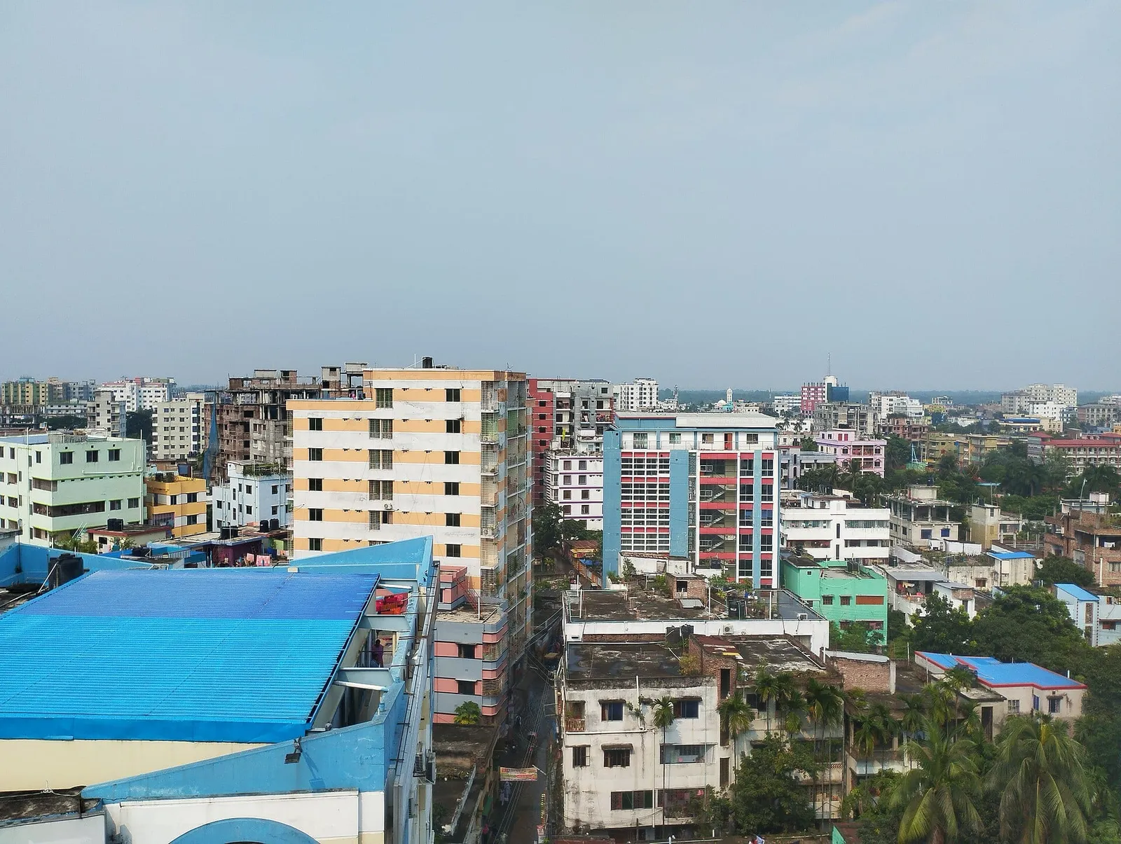 কুষ্টিয়ার কোর্টপাড়া এলাকা