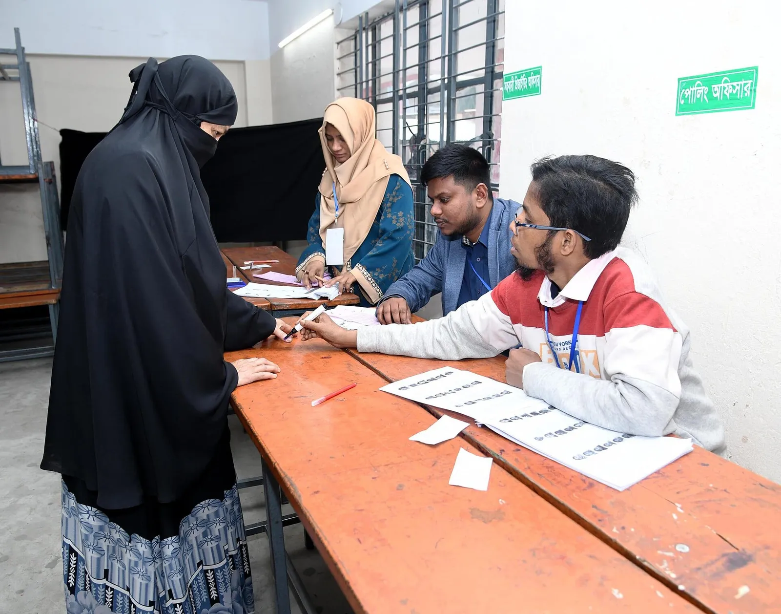২০২৬ সালের সংসদ নির্বাচন ও গণভোটে রাজধানীর একটি কেন্দ্রে ভোটগ্রহণ