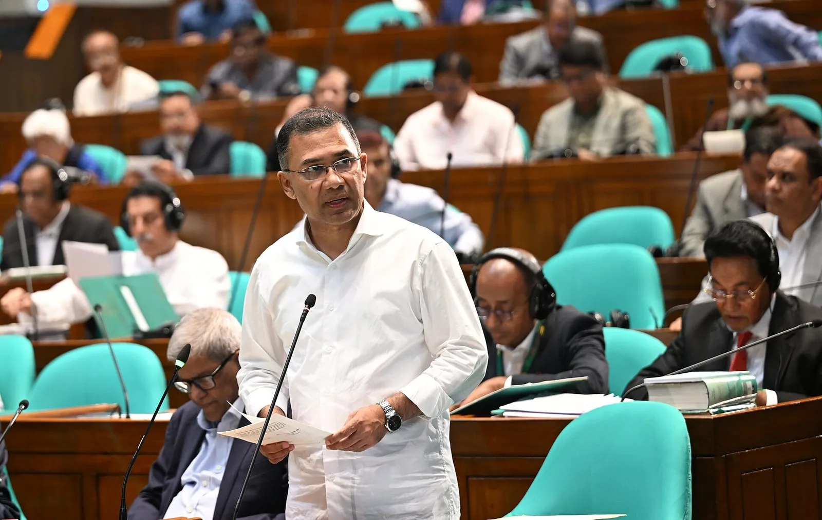 জাতীয় সংসদে প্রধানমন্ত্রী তারেক রহমান