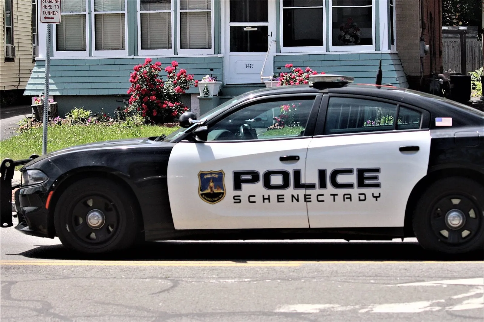যুক্তরাষ্ট্রের পুলিশের টহল গাড়ি
